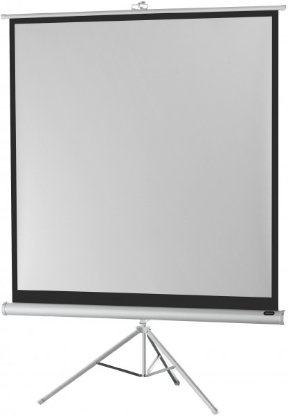 celexon Economy projectiescherm met statief 244 x 244 cm - White Edition